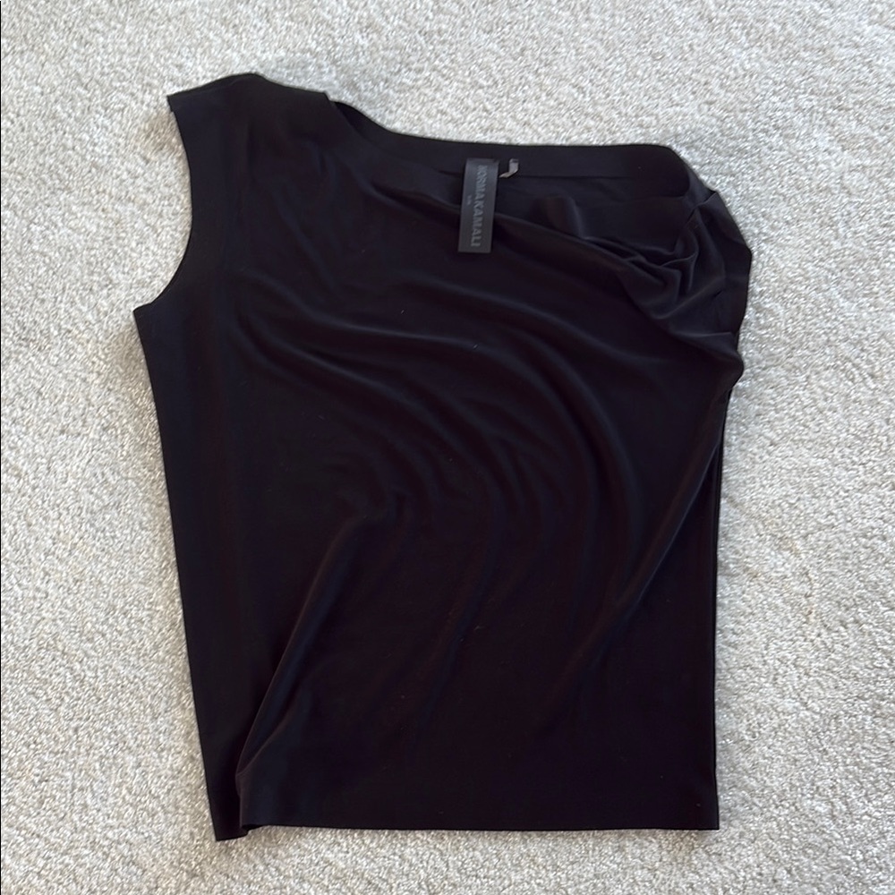 Norma Kamali Black Tank Top